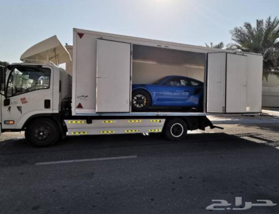 سطحة للنقل السيارات من السعودية الى الامارات