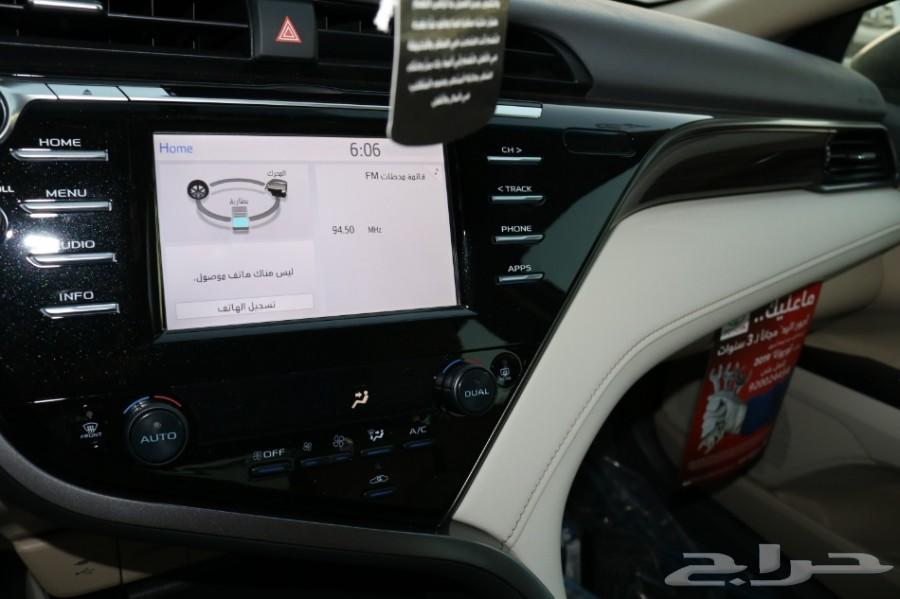 تويوتا كامري 2019 GLE فتحة بصمة سعودي