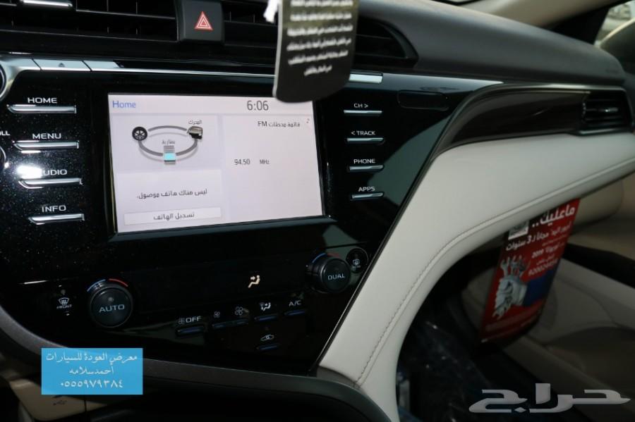 تويوتا كامري 2019 GLE فتحة بصمة سعودي