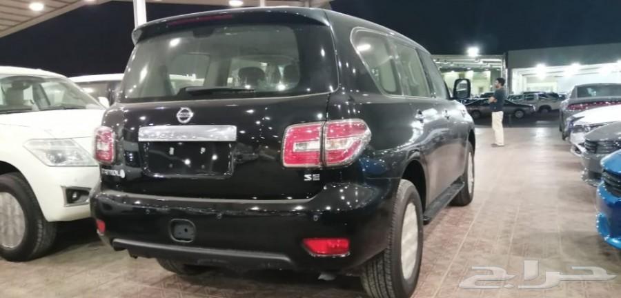 نيسان باترول اس اي 2 موديل2019 اسود شركة سما
