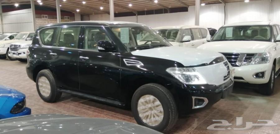 نيسان باترول اس اي 2 موديل2019 اسود شركة سما