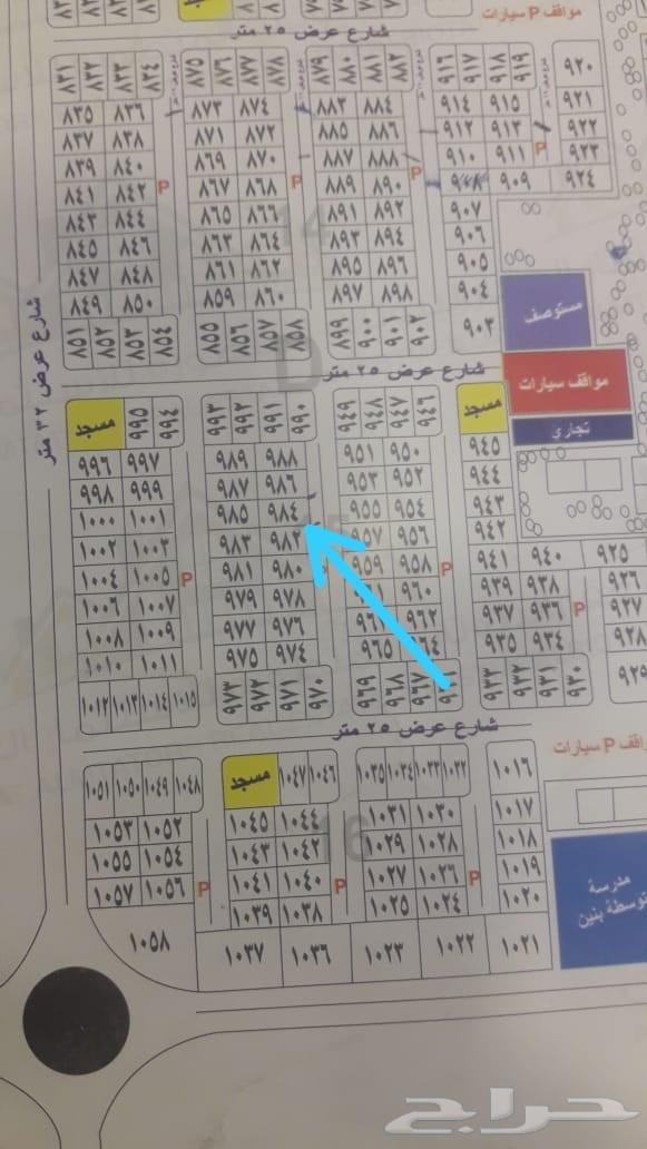 أرض للبيع في مخطط الفيروز في ابحر الشمالية