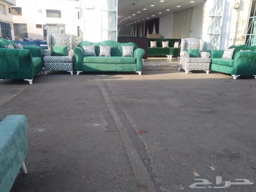 كنب 9 اشخاص 5 قطع جميع الاشكال والالوان