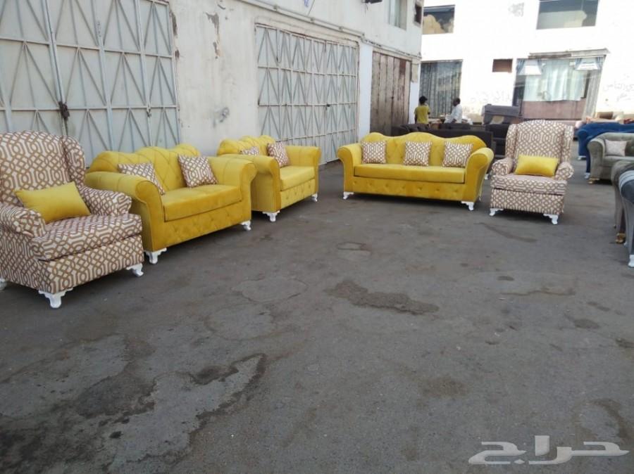 كنب 9 اشخاص 5 قطع جميع الاشكال والالوان
