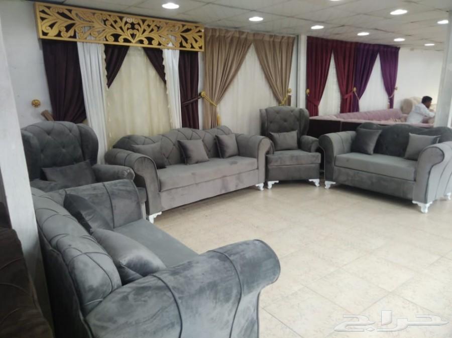 كنب 9 اشخاص 5 قطع جميع الاشكال والالوان