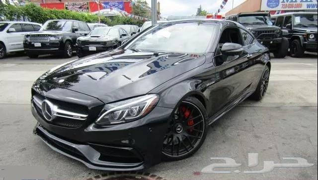 2017 Black Mercedes-Benz AMG C 63 S