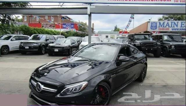 2017 Black Mercedes-Benz AMG C 63 S