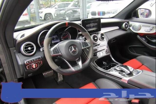 2017 Black Mercedes-Benz AMG C 63 S
