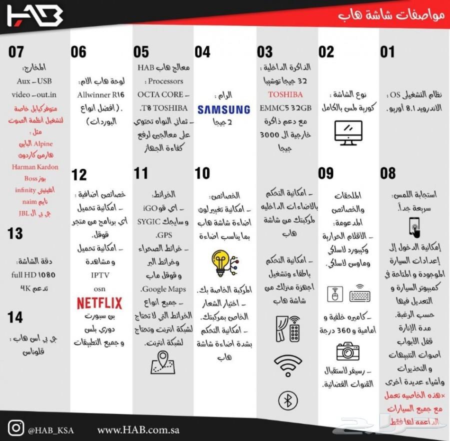 شاشات HAB فورد اكسبديشن اندرويد 2007-2014