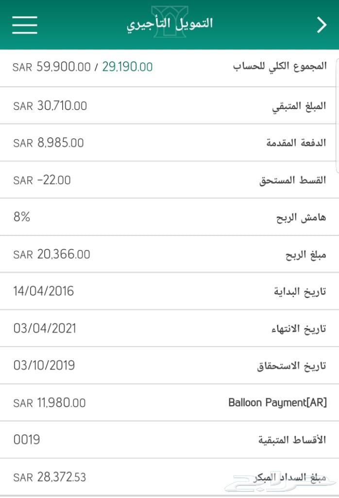 للتنازل نيسان سنترا موديل 2016 اللون لؤلوي