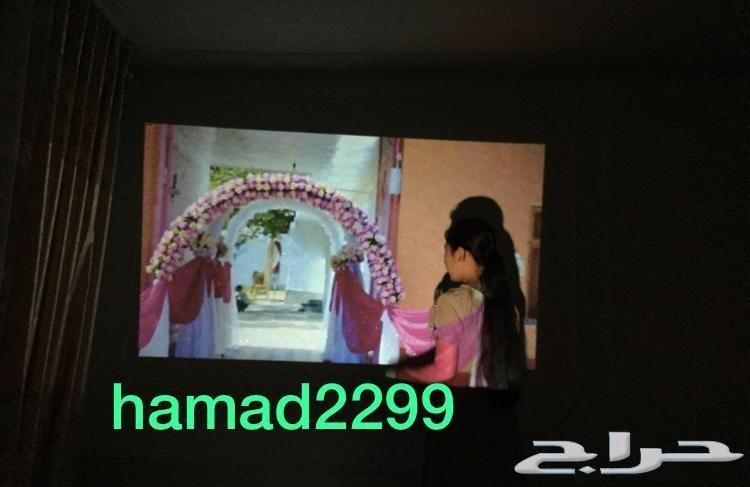 بروجكتر سينمائي ذكي لا سلكي