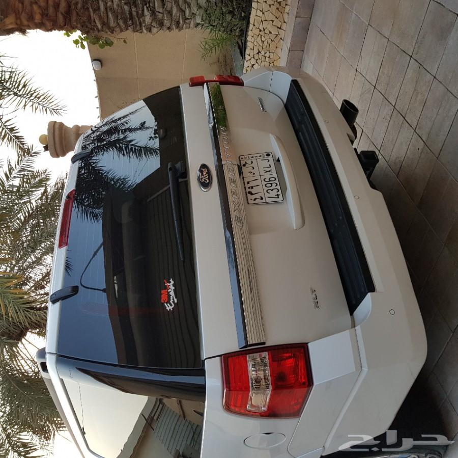 2016 فورد اكسبيدشن XLT دبل ابيض لؤلؤي قصير4x4