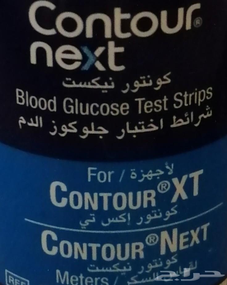 شرائح فحص السكر - كونتور نيكست (Contour next)