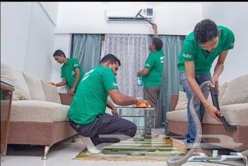 شركة جلى بلاط تنظيف شقق كنب موكيت خزانات فلل