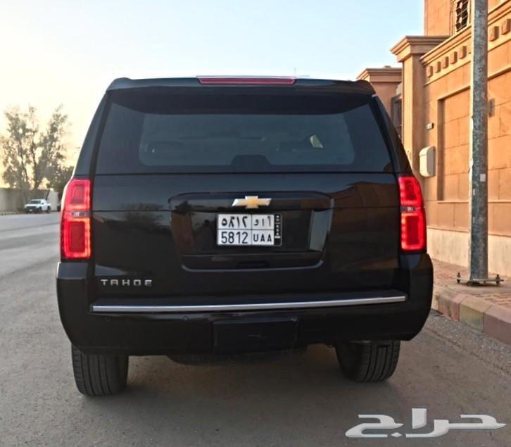 تاهو LTZ دبل فل كامل أسود داخلي كرزي