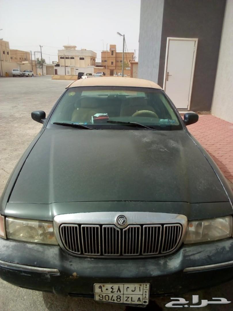 للبيع سياره فورد جراند ماركيز 1999 اخضر