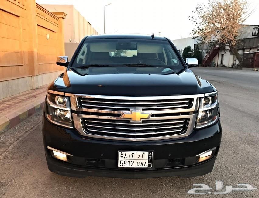 تاهو LTZ دبل فل كامل أسود داخلي كرزي