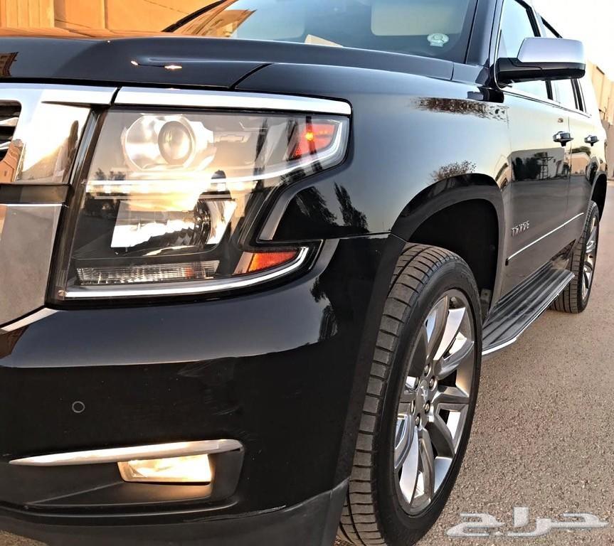 تاهو LTZ دبل فل كامل أسود داخلي كرزي