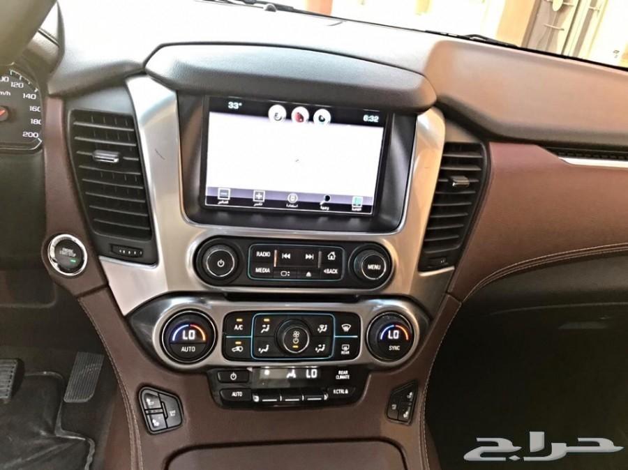 تاهو LTZ دبل فل كامل أسود داخلي كرزي