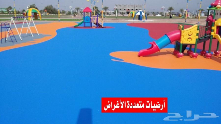 ننفذ جميع الأعمال الرياضية -عشب صناعي -مطاط