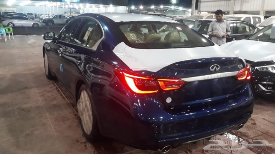 انفنتي موديل 2018 ازرق كيو 50 - معرض سما فرع2