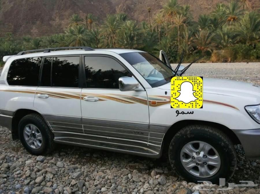 خطوط وصدامات ونش وهمي لاندكروزر 2006 البريمي