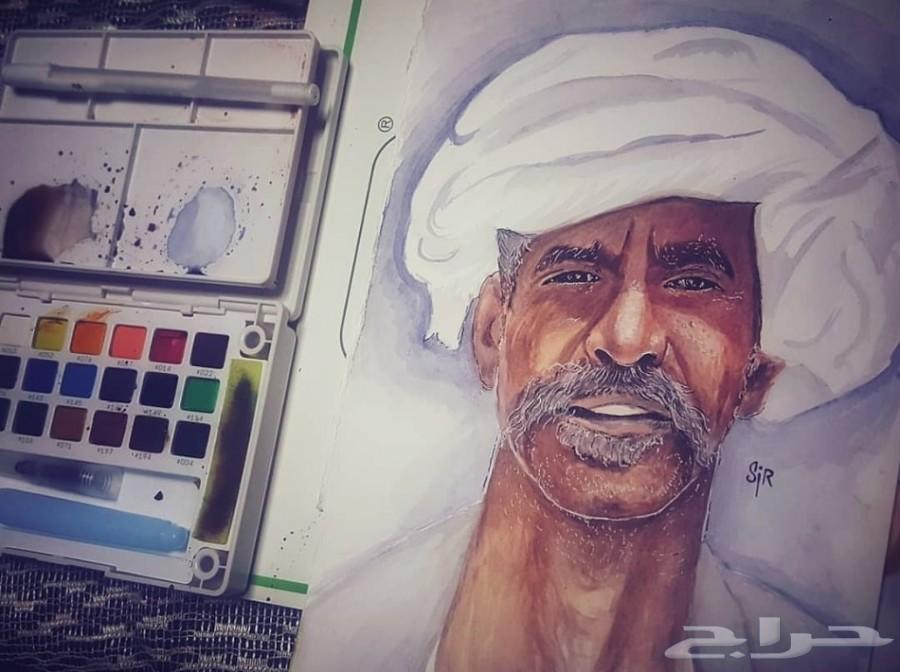 رسام لوحات شخصية زيتية للاهداءات شحن ومقاسات