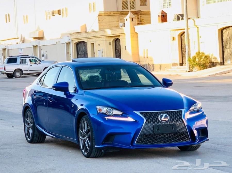 لكزس is 350 لون ازرق 2014 f سبورت(تم البيع)