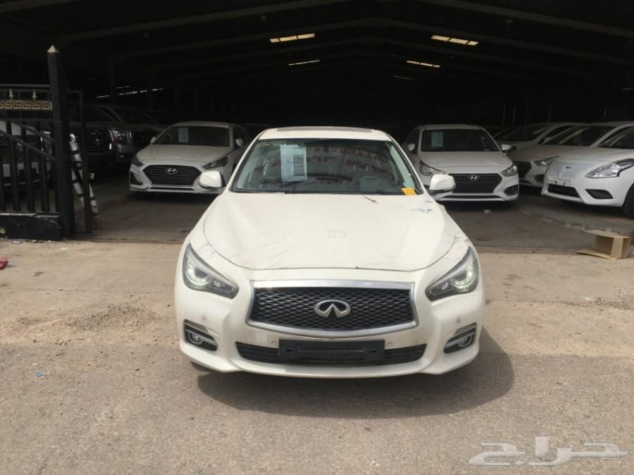 انفينتي Q50 ديزل 2016 لدى فرع شركه عبد المجيد الخضر الرياض الشفاء