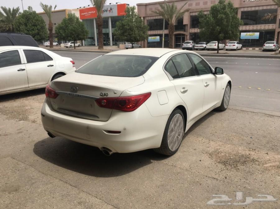 انفينتي Q50 ديزل 2016 لدى فرع شركه عبد المجيد الخضر الرياض الشفاء