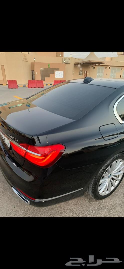 BMW 740Li 2016 للبيع سيارة بي ام دبليو شبه ج