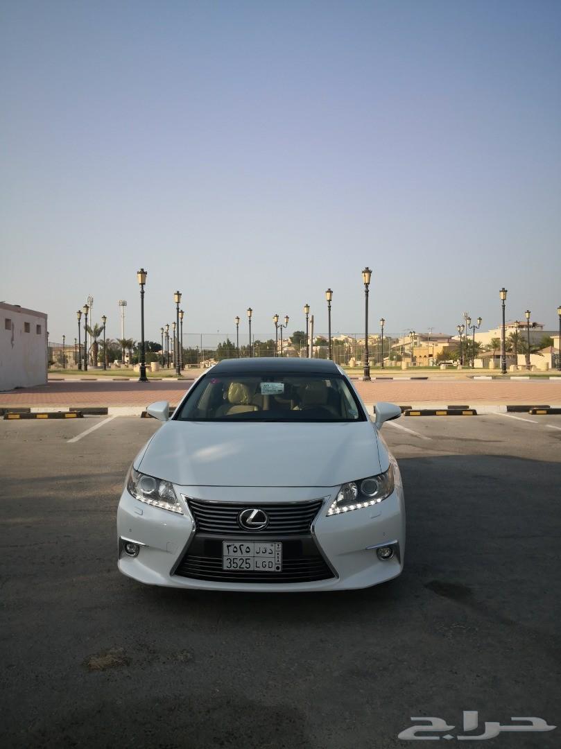 لكزس ES 350 خليجي- 2015 - لؤلؤي - ماشي 63 ألف