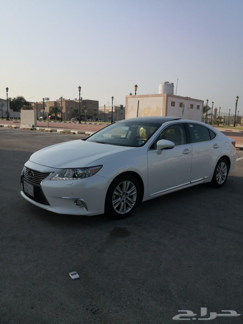 لكزس ES 350 خليجي- 2015 - لؤلؤي - ماشي 63 ألف