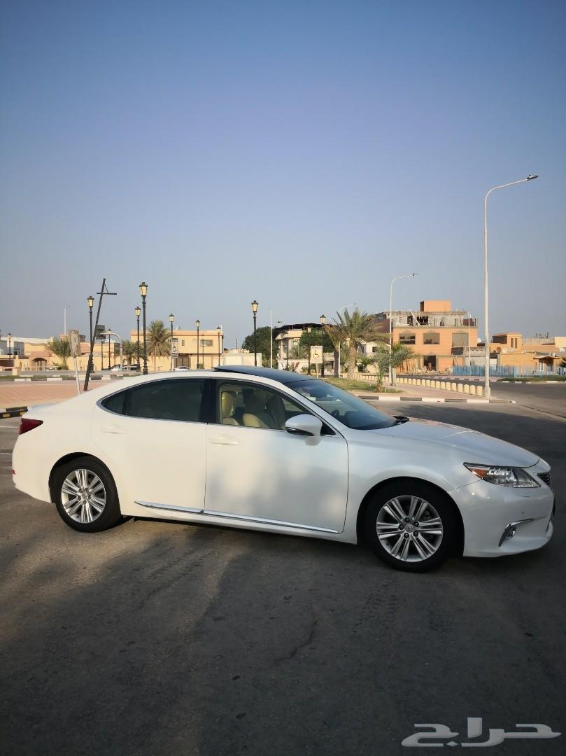 لكزس ES 350 خليجي- 2015 - لؤلؤي - ماشي 63 ألف