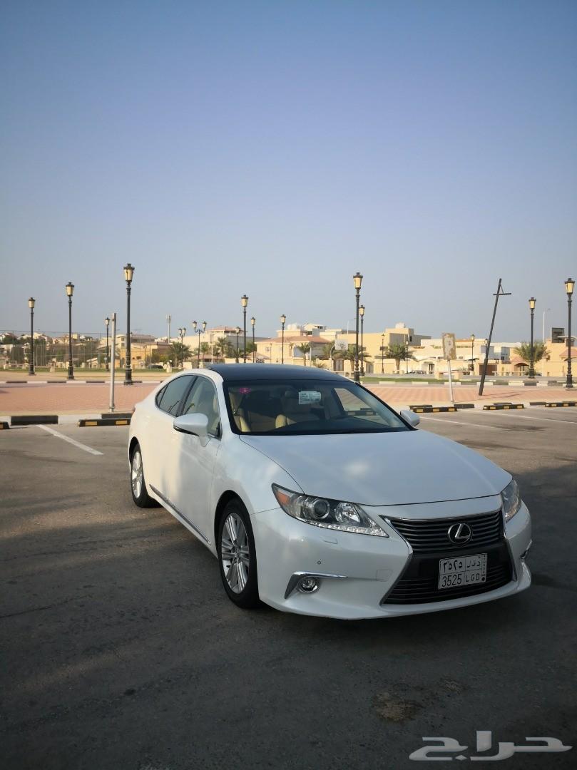 لكزس ES 350 خليجي- 2015 - لؤلؤي - ماشي 63 ألف