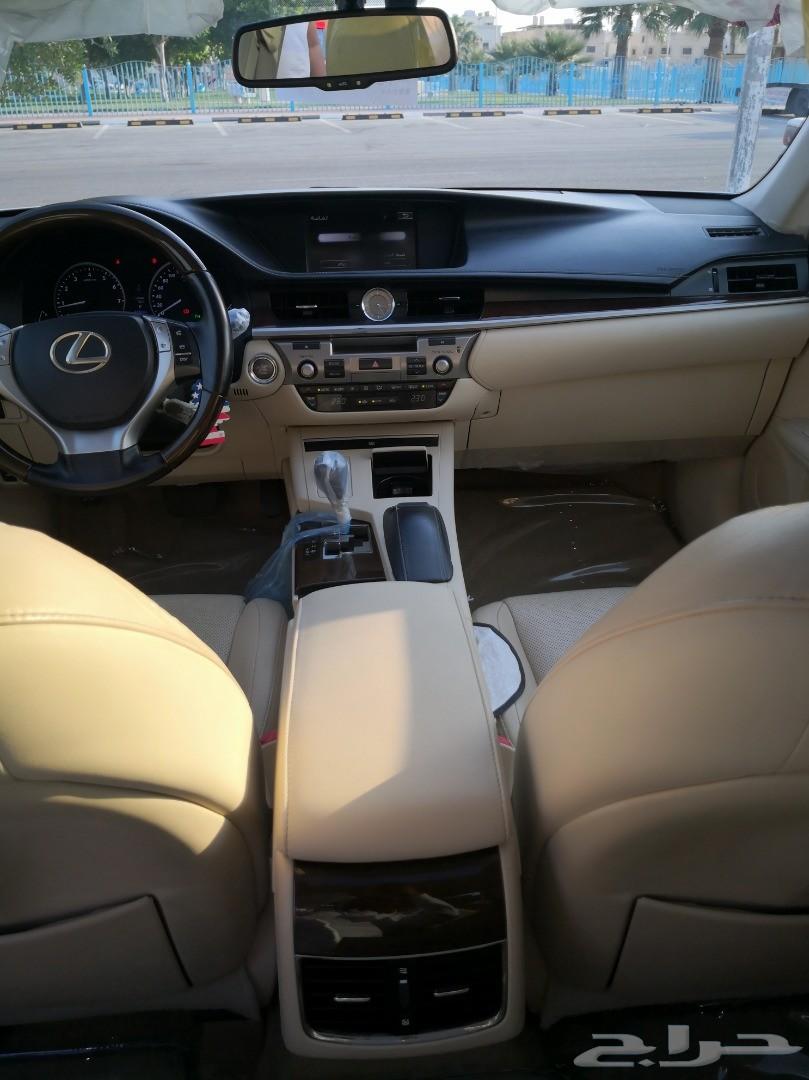 لكزس ES 350 خليجي- 2015 - لؤلؤي - ماشي 63 ألف