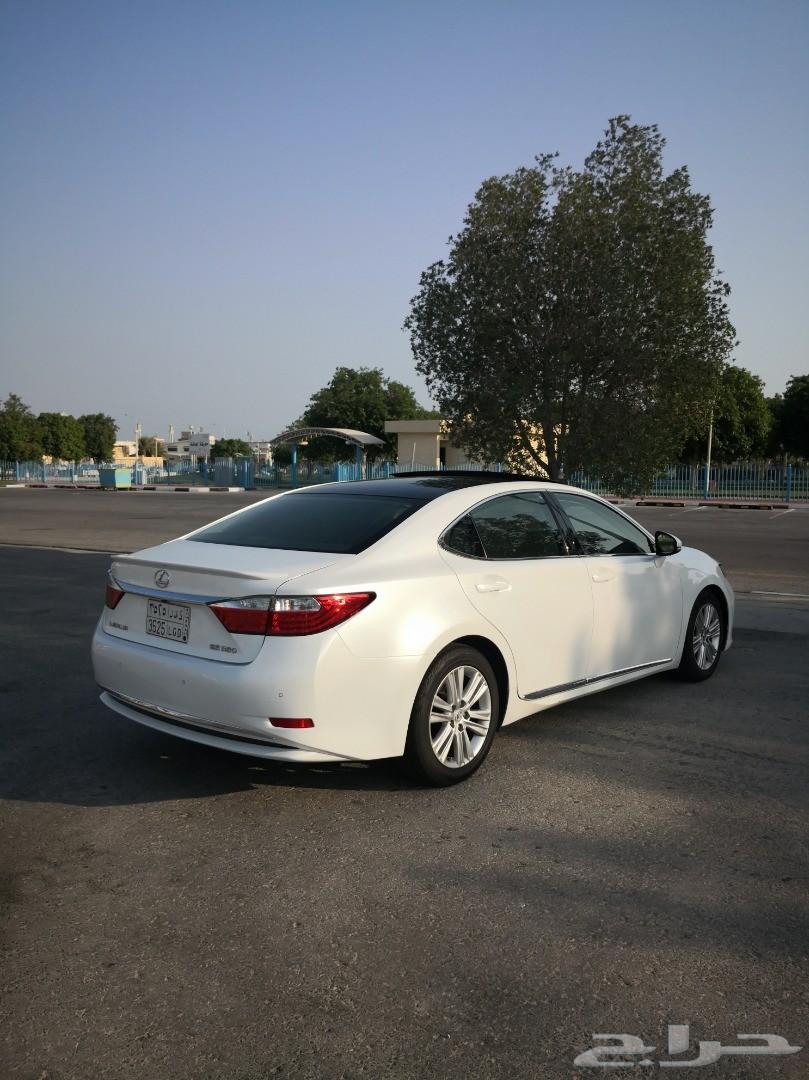 لكزس ES 350 خليجي- 2015 - لؤلؤي - ماشي 63 ألف