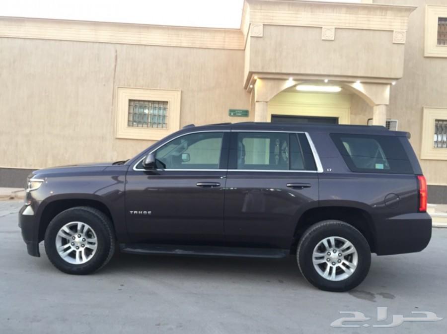 تاهو 2016 LT مطور بدون دبل شبه جديد
