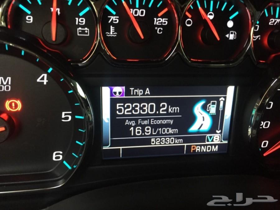 تاهو 2016 LT مطور بدون دبل شبه جديد