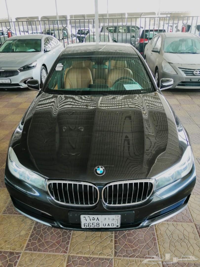 BMW 730LI 2017 نظيفة جدا