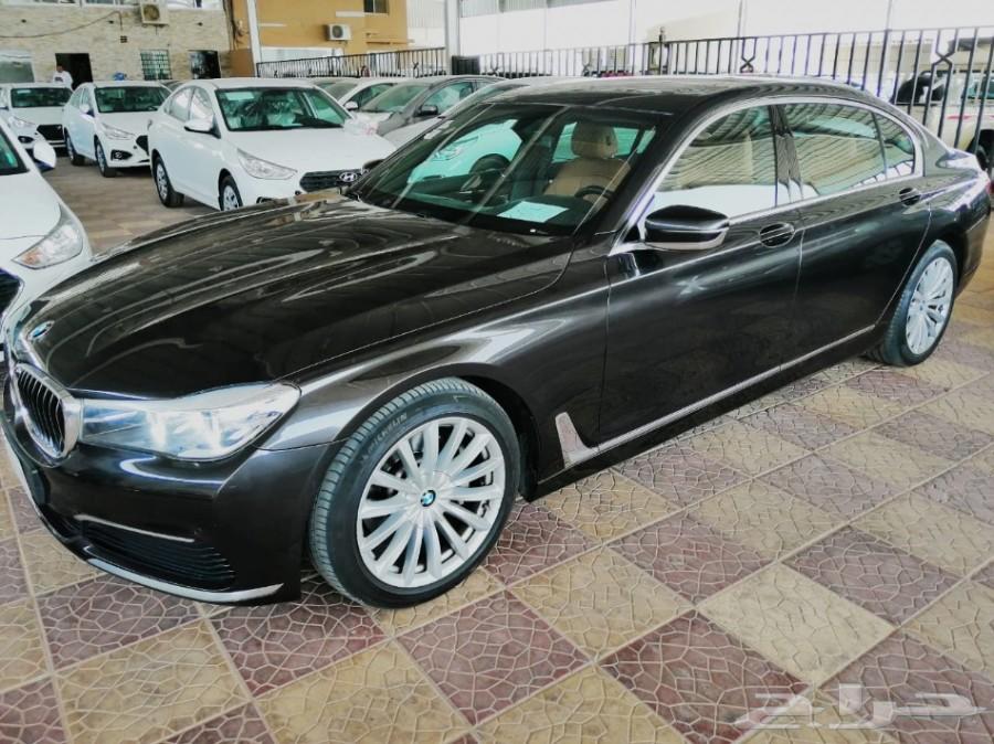 BMW 730LI 2017 نظيفة جدا
