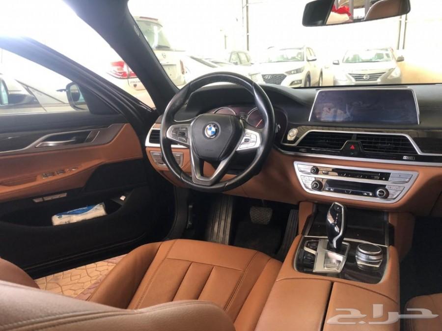 BMW 730LI 2017 نظيفة جدا