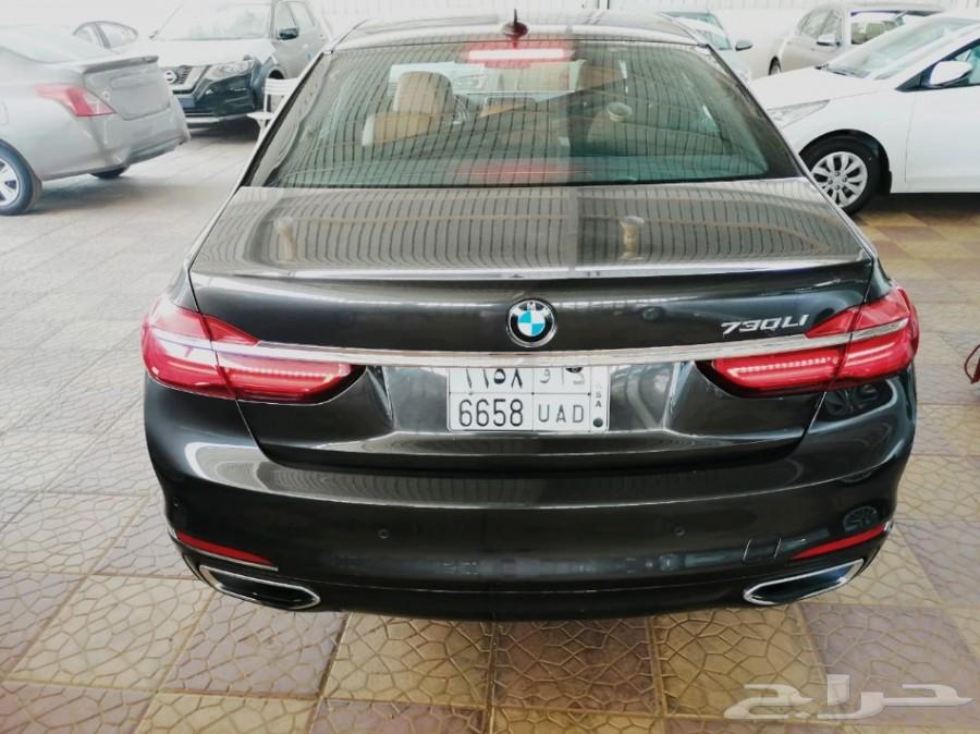 BMW 730LI 2017 نظيفة جدا