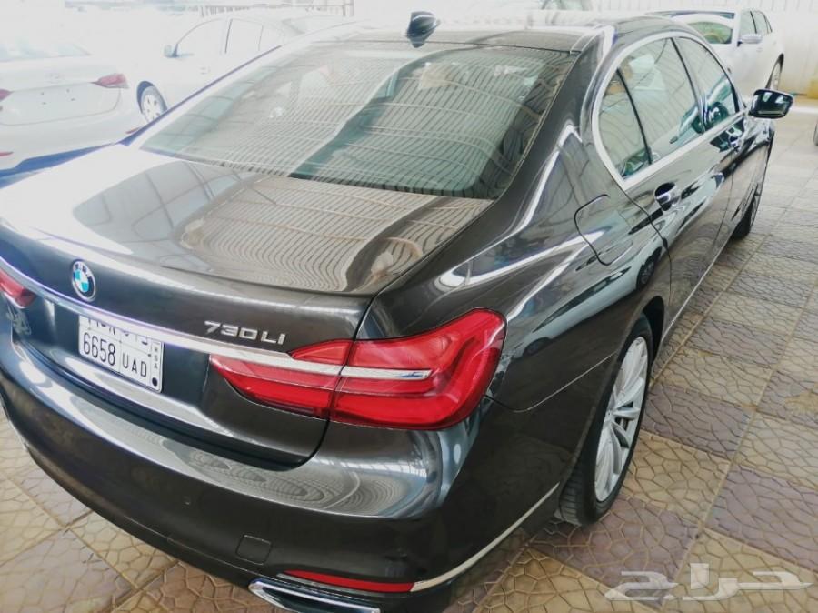 BMW 730LI 2017 نظيفة جدا