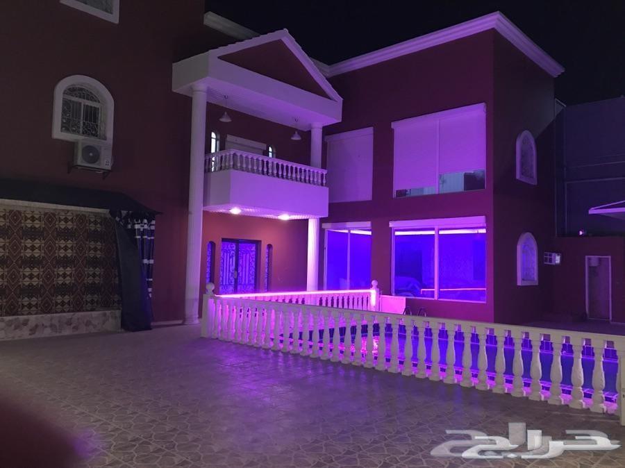 استراحة القصر أبحر الشمالية أمام الشاليهات