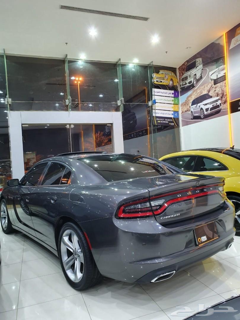 دودوج تشارجر sxt plus 2018 اصفار(تم البيع)