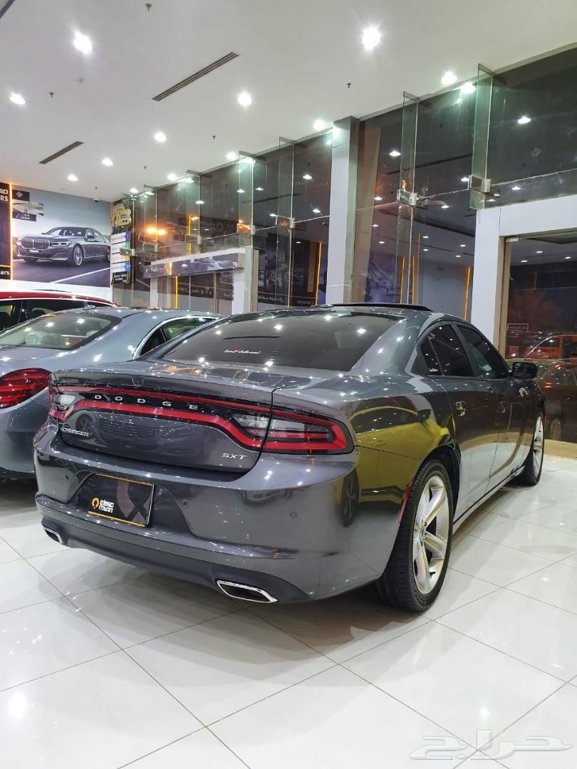 دودوج تشارجر sxt plus 2018 اصفار(تم البيع)