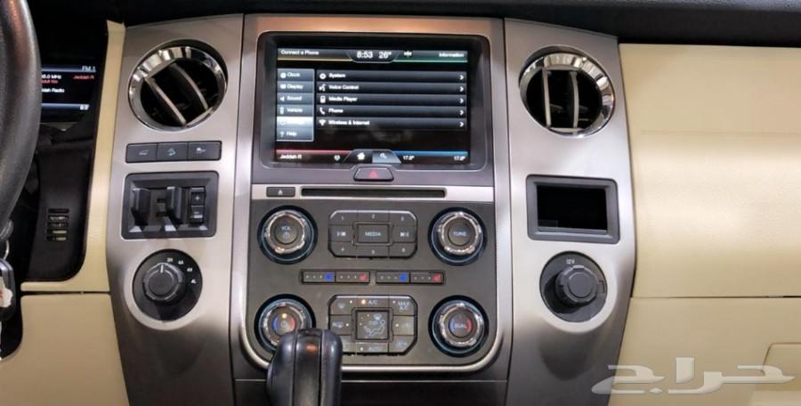 اكسبديشن 2015 فل كامل XLT V6 علي الشرط