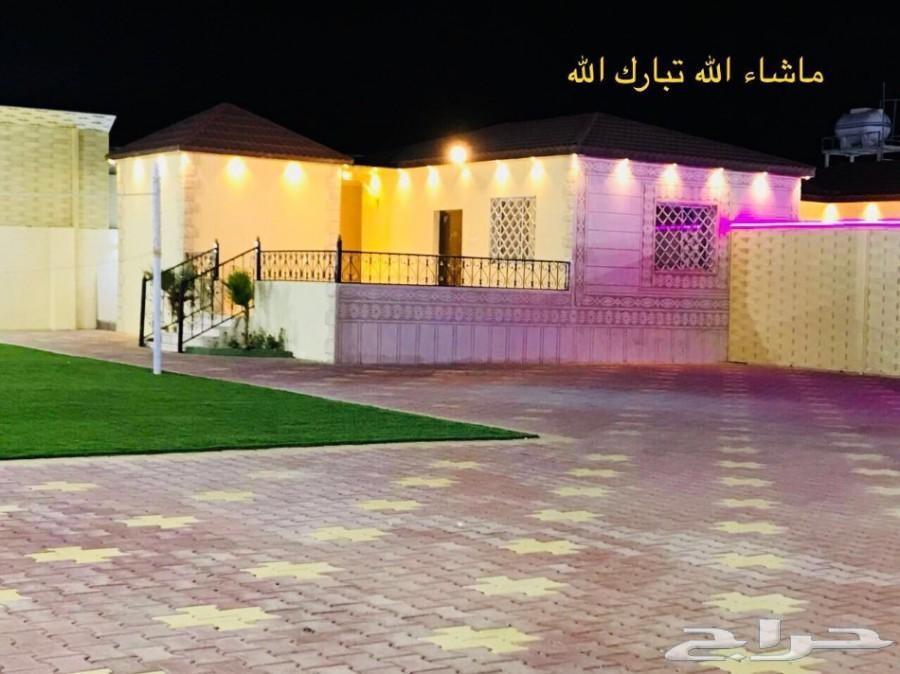 عرض استراحة بملعب صابوني وزحليقة ومسبح