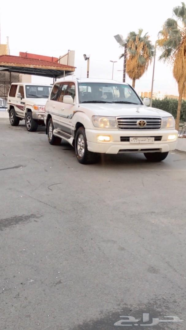 لاندكروزر 2006 ( gxr2) نظيف لؤلؤي